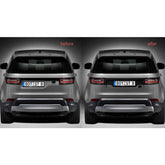 Land Rover Discovery 5 2017-2021 Rear Tailgate Number Plate Moulding St Look - Gloss Black